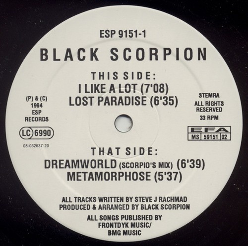 Black scorpion dreamworld - black,