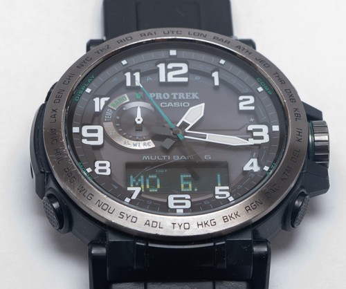 Casio pro trek prw - prw-6600y, solar