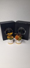 2 COLLECTABLES THIMBLES  3D BUTTERFLIES BY SUTHERLAND BOXED (3)