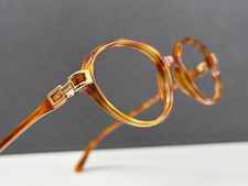 Yves Saint Laurent Eyeglasses Frames Woman Round Oval Brown YSL 5084 NP:229€
