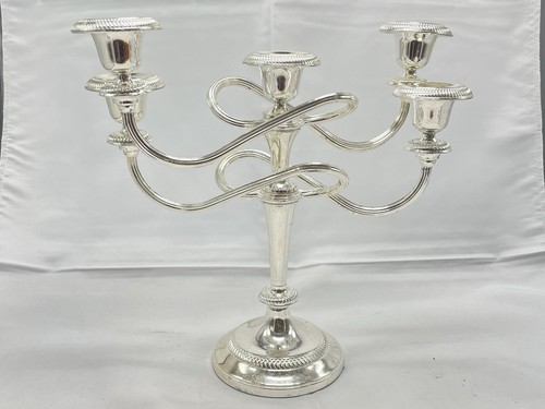 Vintage tall candelabra - vintage, 11.5"