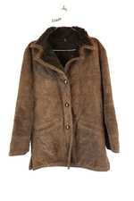 Brown Leather Lined Coat Chest