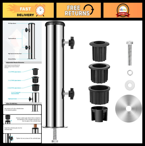 Heavy duty granite - heavy, umbrella