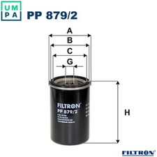 FUEL FILTER PP 879/2 FOR IVECO