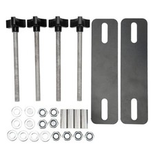 Universal Mounting Pins, Vehicle Car Bracket Traction Boards for All Recovery