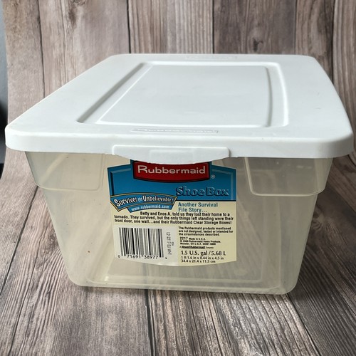 Rubbermaid shoe box 1 6 - box, 1.6
