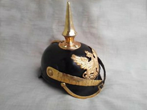 Ww1 german helmet prussian - ww1,
