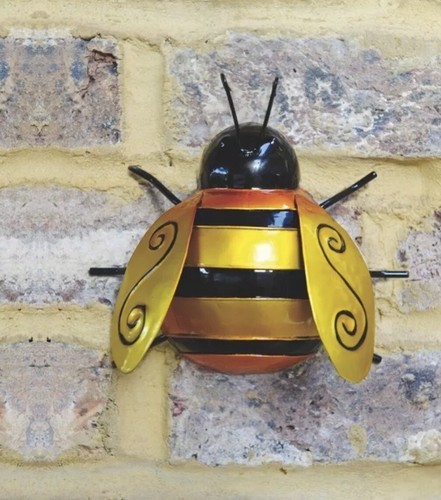 Metal bee garden - metal, 🐝