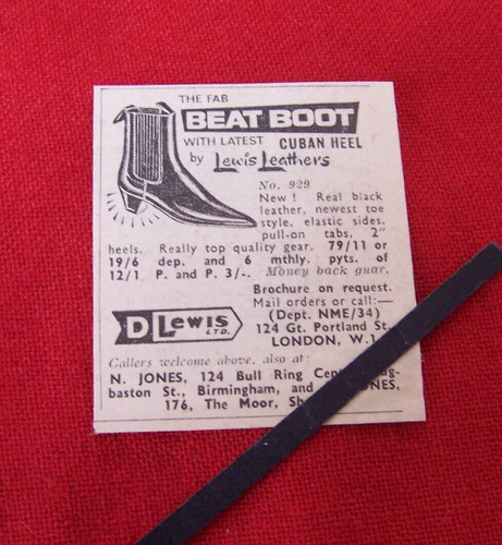Lewis leathers beat - leathers, d.