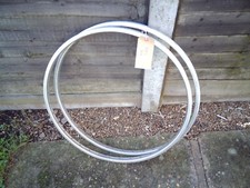 700c POLISHED 36 HOLE TOURING RIMS, 622-17