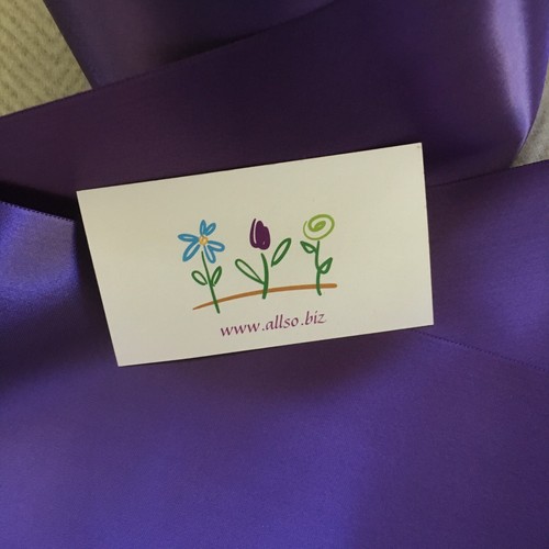 Satin sash ribbon - sash,