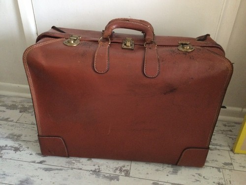 Rare vintage leather antique - vintage,