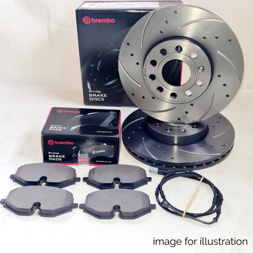Brembo front drilled brake - drilled,