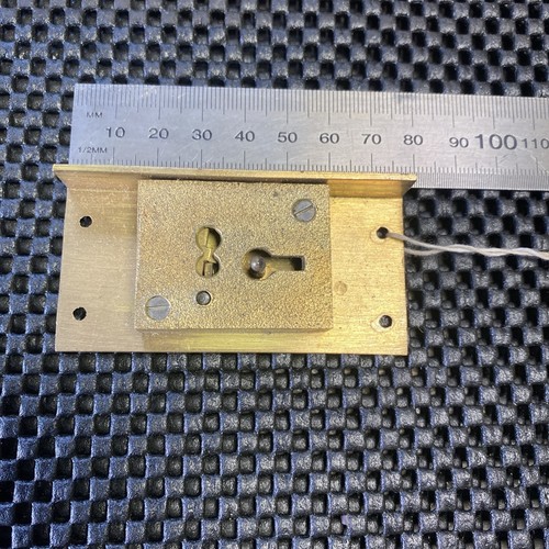 English 76mm solid - solid, brass