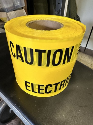 Caution electric cable - caution,