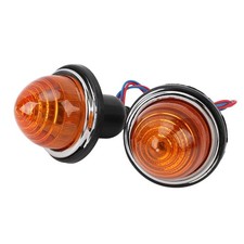 2PCS 72mm Rear Tail Brake Lamp