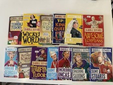 Horrible Histories Set Of 13 Books , Very Good Condition