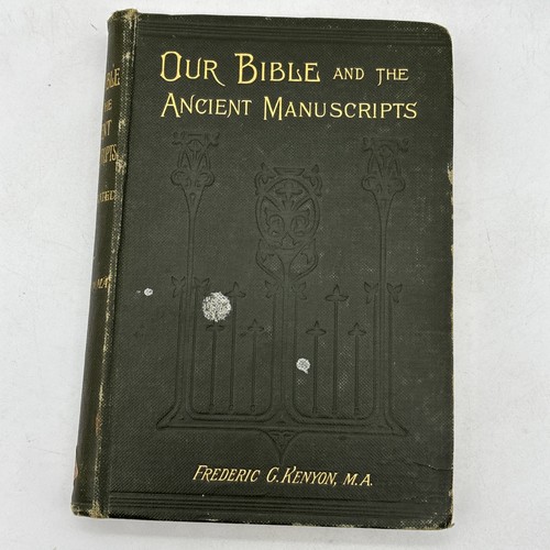 Our bible and the ancient - our,