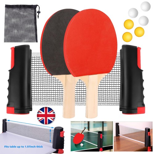Professional table tennis - table, bats