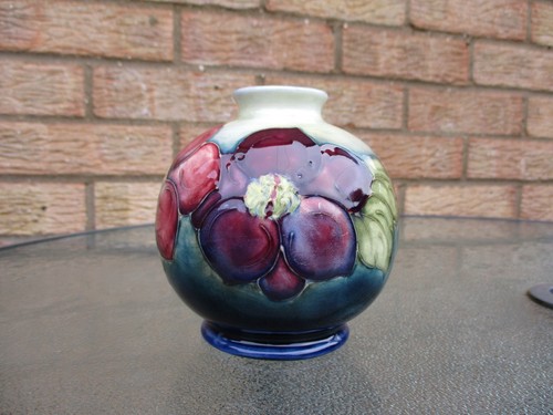 Moorcroft clematis pattern - moorcroft,