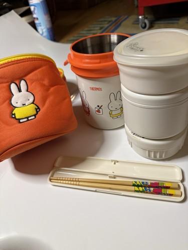 Miffy thermos lunch set - miffy,