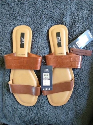 Ladies leather sandals - ladies,
