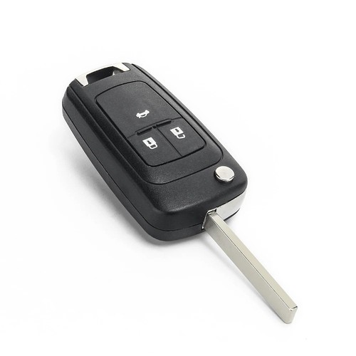 Flip key fob case button - key,