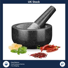 Elegant Solid Granite Pestle