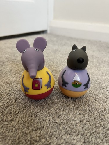 Peppa pig weebles - peppa, x2