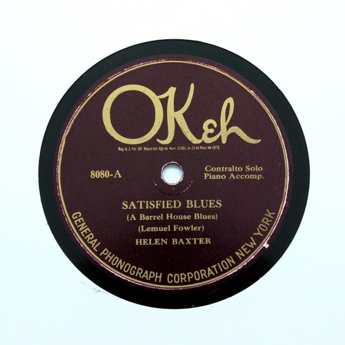 Helen baxter satisfied blues - baxter, "satisfied