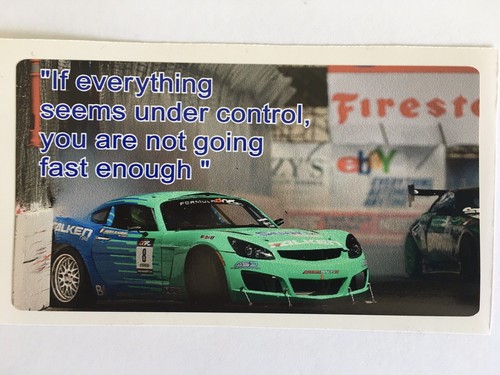 Everything feels under - everything,