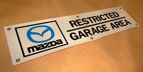 Mazda restricted garage area - mazda,