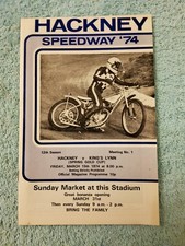 HACKNEY SPEEDWAY 1974 ORIGINAL