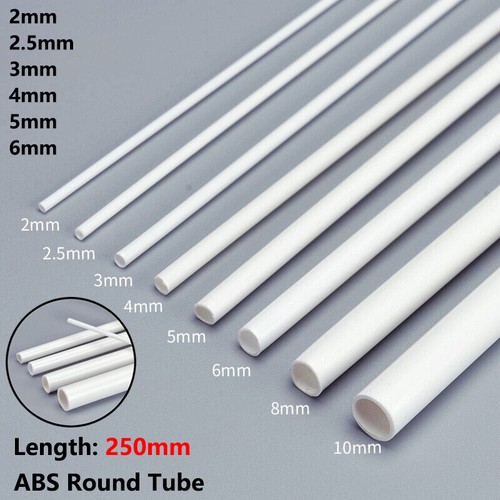 Abs round tube - abs, dia