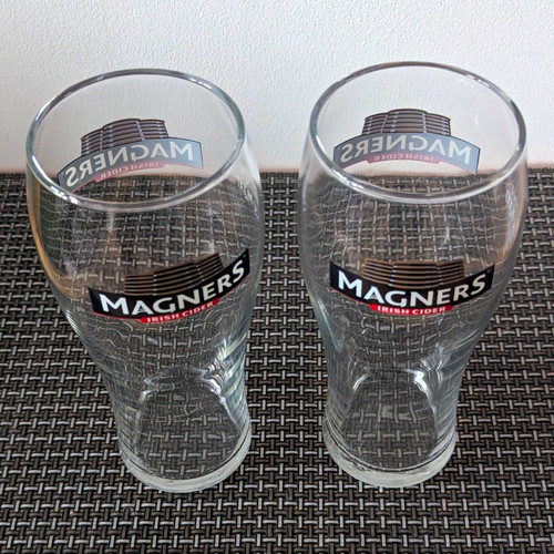 Magners cider pint glasses set - glasses,