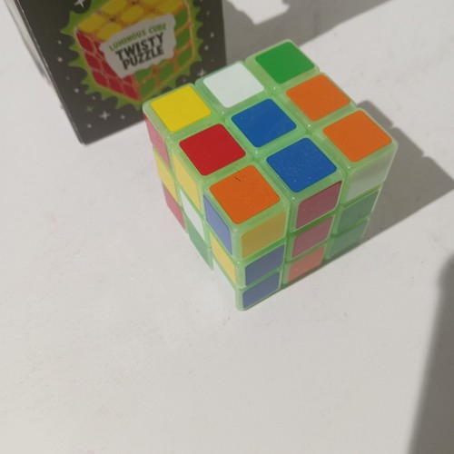 Luminous cube twisty - cube, puzzle