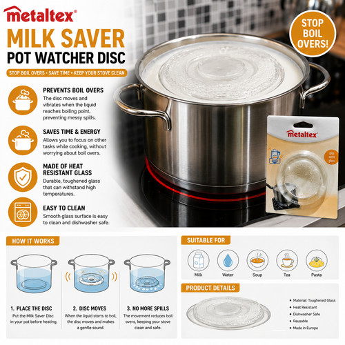 Milk saver pot - saver, watcher