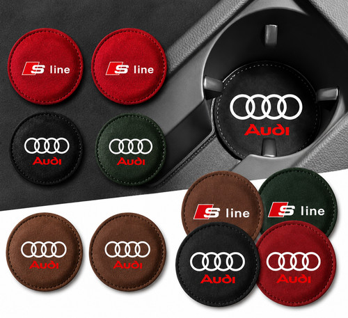 2pcs cup holder pad leather - pu,
