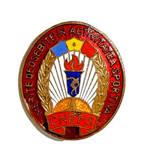 Romania Pin Enamel Sports
