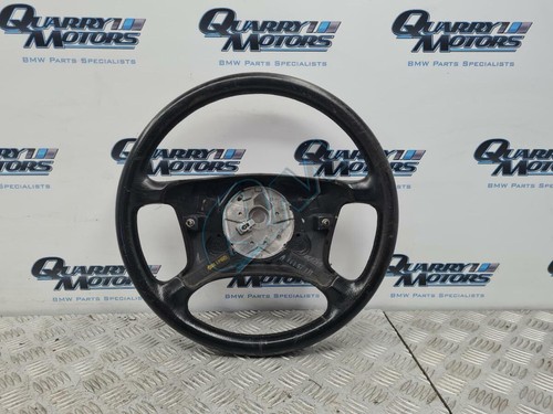 Bmw leather steering wheel - leather,