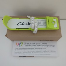Clarks Toddler Foot Measuring