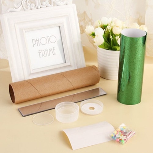 Diy rotating kaleidoscope kit - rotating,