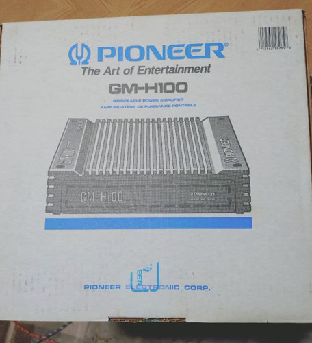 Pioneer h100 bridgeable - pioneer, gm-h100