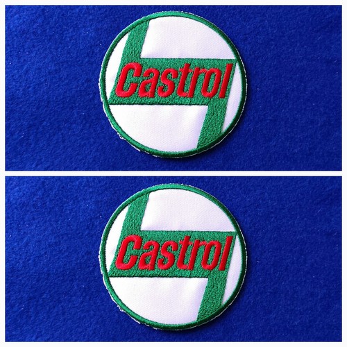 Castrol oil patch pair - oil, (b)