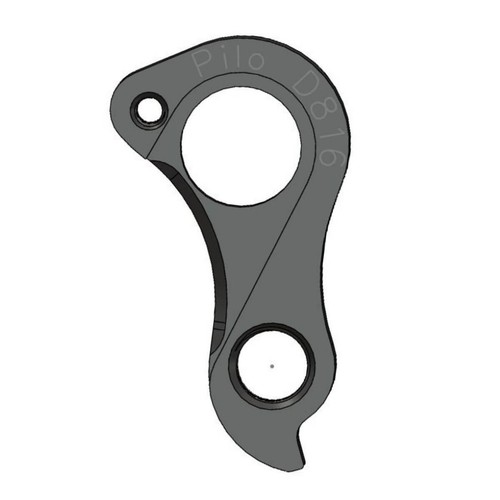 Rear derailleur hanger - rear,