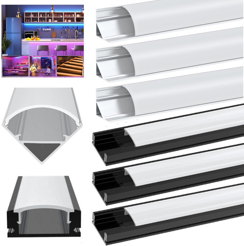 10pack led aluminium - aluminium, channel