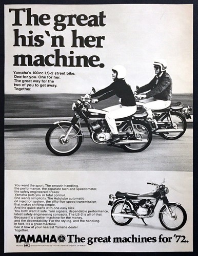 1972 yamaha 100cc - 1972, ls-2
