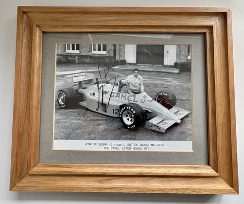 Ayrton senna signed - signed, autograph
