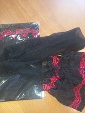 Deep lace top stockings 