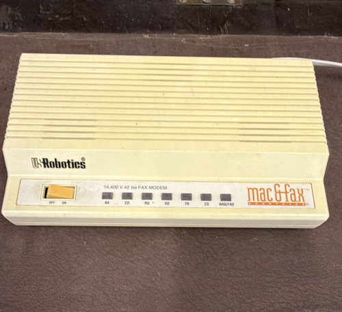 Usrobotics mac fax - mac&fax, 14.4k